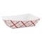 Sct Paper Food Baskets, 3lb, Red/White, PK500 SCH 0425 - alternate 1